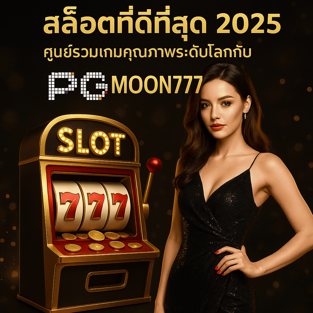 สล็อตที่ดีที่สุด 2025 ศูนย์รวมเกมคุณภาพระดับโลกกับ PGMOON777